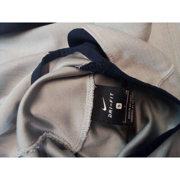 Men's Nike Ole Miss Basketball Hoodie Sweatshirt Size Small Gray / Blue - Picture 9 of 14